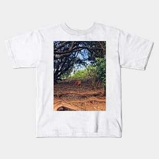 Cat Life Amongst The Trees Kids T-Shirt